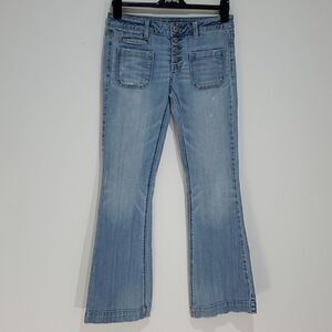 AMERICAN Eagle 30x32 vintage flare size 4 stretch jeans
